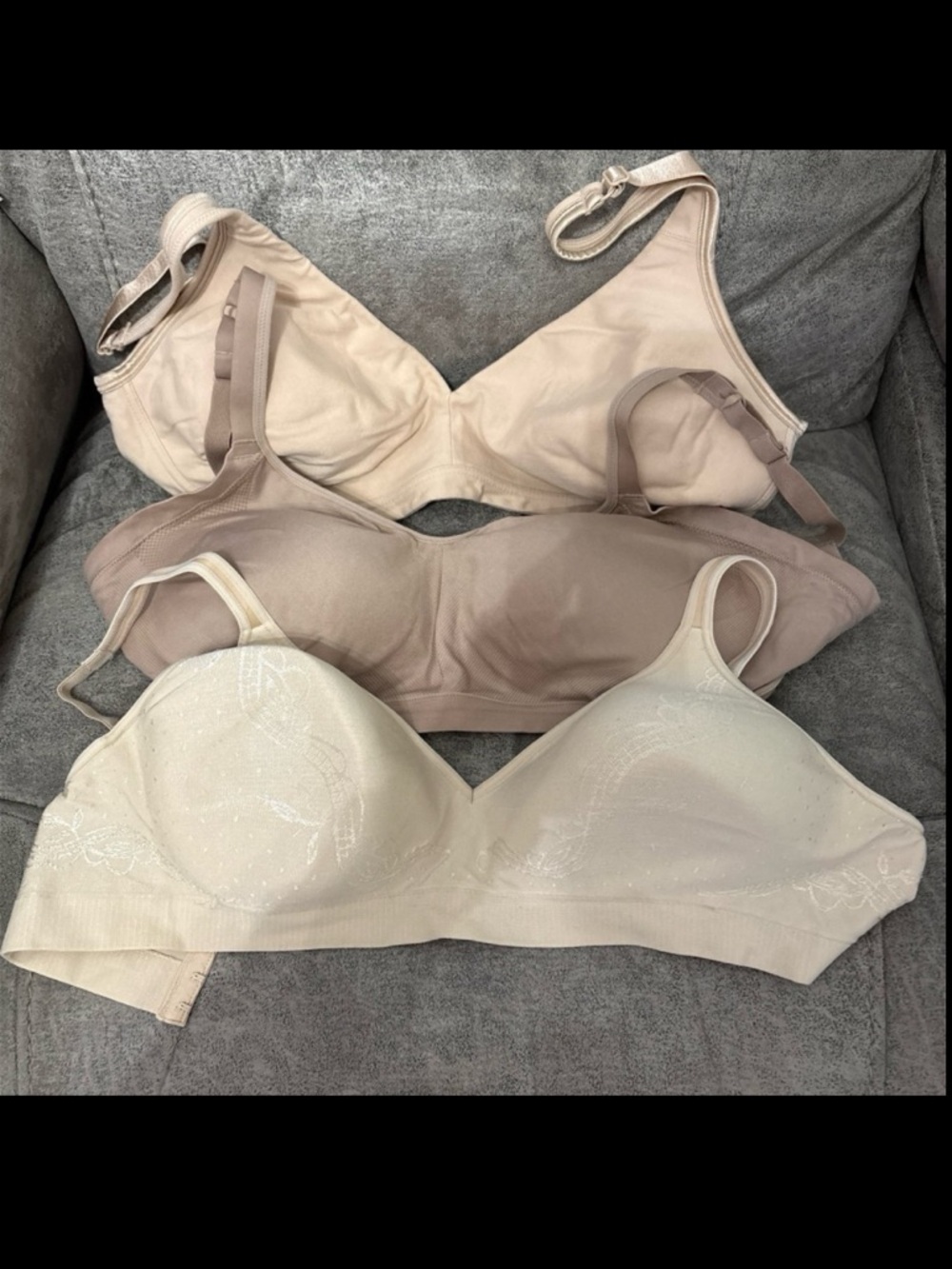 Set of 3 XL Bras
